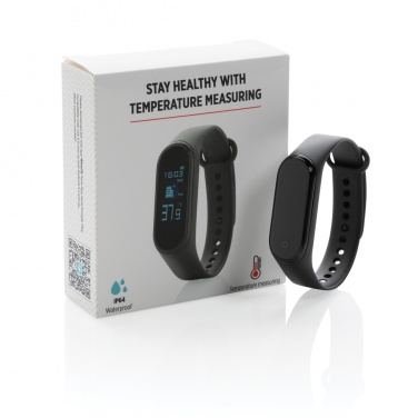 Logotrade promotional product picture of: Stay Healthy Bracelet Thermometer