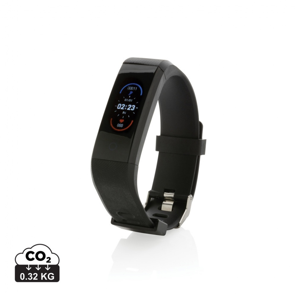 Logo trade promotional product photo of: RCS recycled TPU Sense Fit with heart rate monitor
