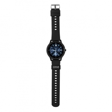 Logo trade promotional products image of: Swiss Peak RCS recycled TPU Watch