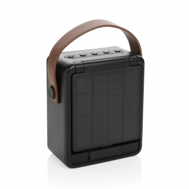 Logotrade promotional giveaway image of: Skywave RCS recycled plastic solar speaker 12W