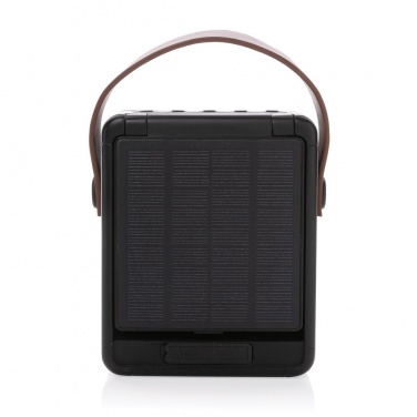 Logotrade corporate gift picture of: Skywave RCS recycled plastic solar speaker 12W