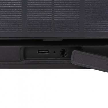 Logotrade promotional gift picture of: Skywave RCS recycled plastic solar speaker 12W