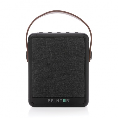 Logotrade advertising products photo of: Skywave RCS recycled plastic solar speaker 12W