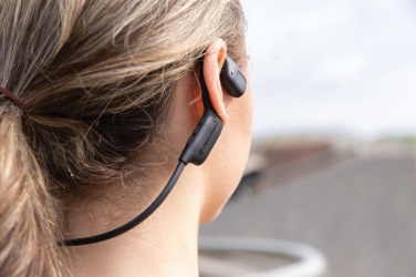 Logo trade promotional gifts picture of: Urban Vitamin Glendale RCS rplastic air conductive headphone