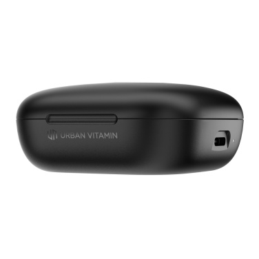 Logo trade promotional items image of: Lakewood RCS recycled and repairable wireless earbuds