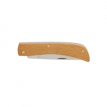 Logo trade promotional items image of: Wooden knife