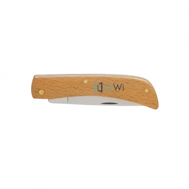 Logo trade promotional products image of: Wooden knife