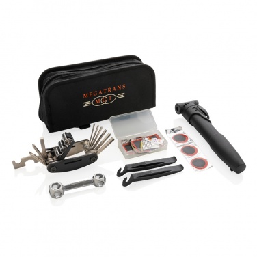Logo trade promotional merchandise image of: Bike repair kit set 17 pcs