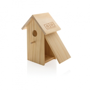 Logotrade promotional merchandise photo of: Wooden birdhouse
