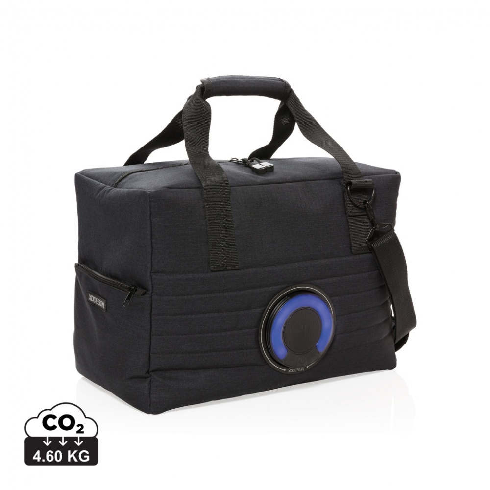 Logotrade promotional giveaway image of: Party speaker cooler bag