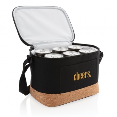 Logotrade promotional merchandise picture of: Two tone cooler bag with cork detail