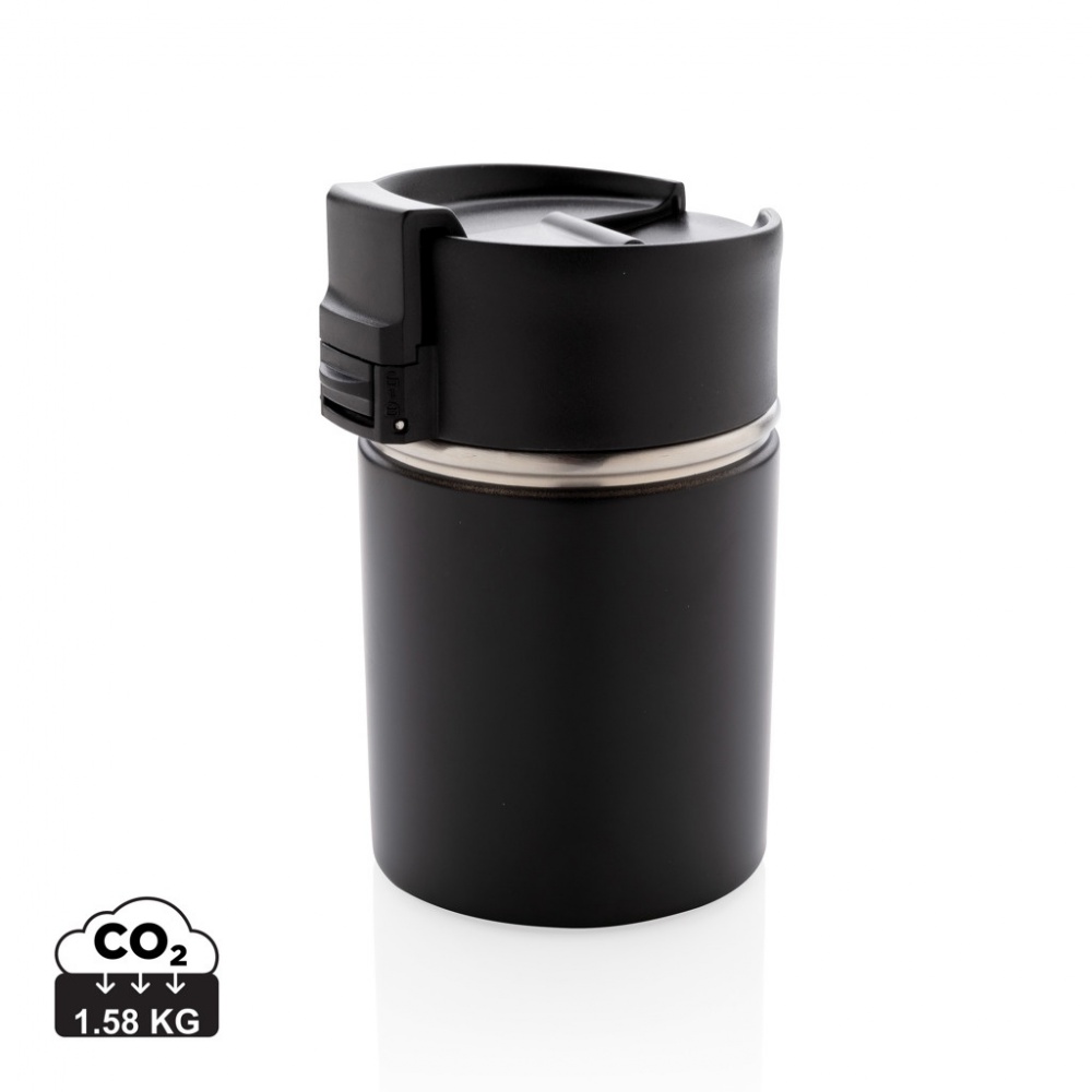 Logo trade promotional giveaway photo of: Bogota compact vacuum mug with ceramic coating