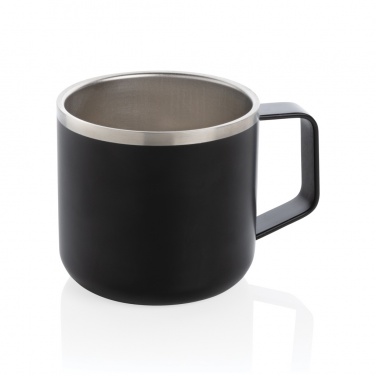 Logo trade promotional gifts image of: Stainless steel camp mug