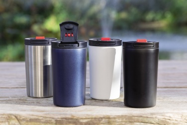 Logo trade promotional merchandise picture of: Double wall vacuum leakproof lock mug 300ml