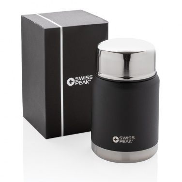 Logo trade promotional giveaway photo of: Swiss Peak Elite copper vacuum food container