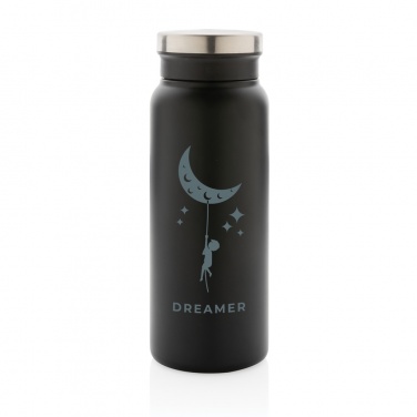 Logotrade promotional gift image of: RCS Recycled stainless steel vacuum bottle 600ML