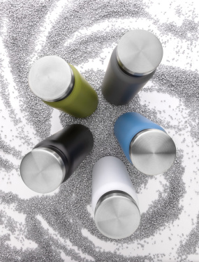 Logotrade business gifts photo of: RCS Recycled stainless steel vacuum bottle 600ML