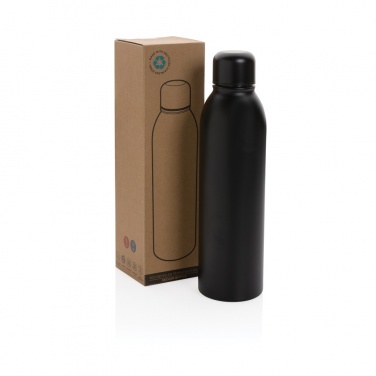 Logotrade promotional merchandise picture of: RCS Recycled stainless steel vacuum bottle 500ML
