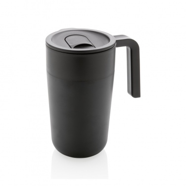 Logo trade promotional products image of: GRS Recycled PP and SS mug with handle