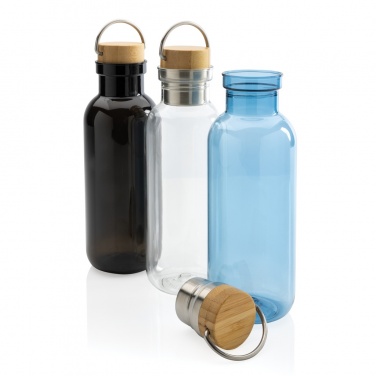 Logotrade promotional giveaway image of: RCS RPET bottle with bamboo lid and handle