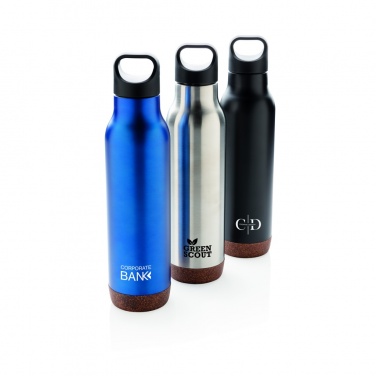 Logotrade promotional item image of: Cork leakproof vacuum flask