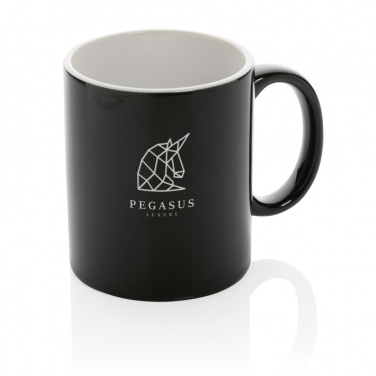 Logo trade corporate gifts picture of: Ceramic classic mug 350ml
