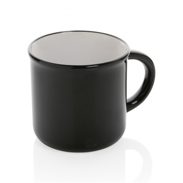 Logo trade promotional items picture of: Vintage ceramic mug 280ml