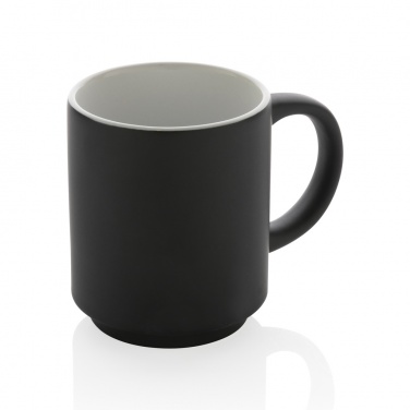 Logo trade advertising product photo of: Ceramic stackable mug 180ml