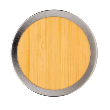 Logotrade promotional giveaway picture of: Leak proof bamboo vacuum bottle