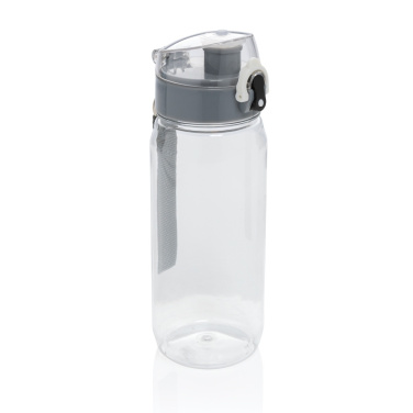 Logo trade promotional giveaways image of: Yide RCS Recycled PET leakproof lockable waterbottle 600ml