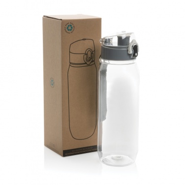 Logotrade promotional product image of: Yide RCS Recycled PET leakproof lockable waterbottle 800ml
