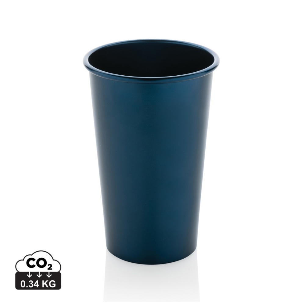 Logotrade promotional giveaway image of: Alo RCS recycled aluminium lightweight cup 450ml