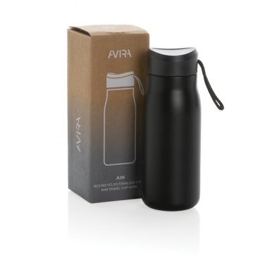 Logotrade promotional giveaway image of: Avira Ain RCS Re-steel 150ML mini travel bottle