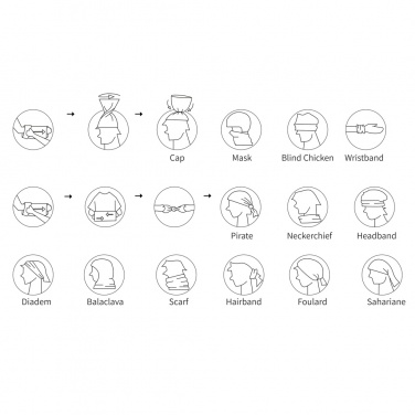 Logotrade promotional item image of: Multifunctional scarf