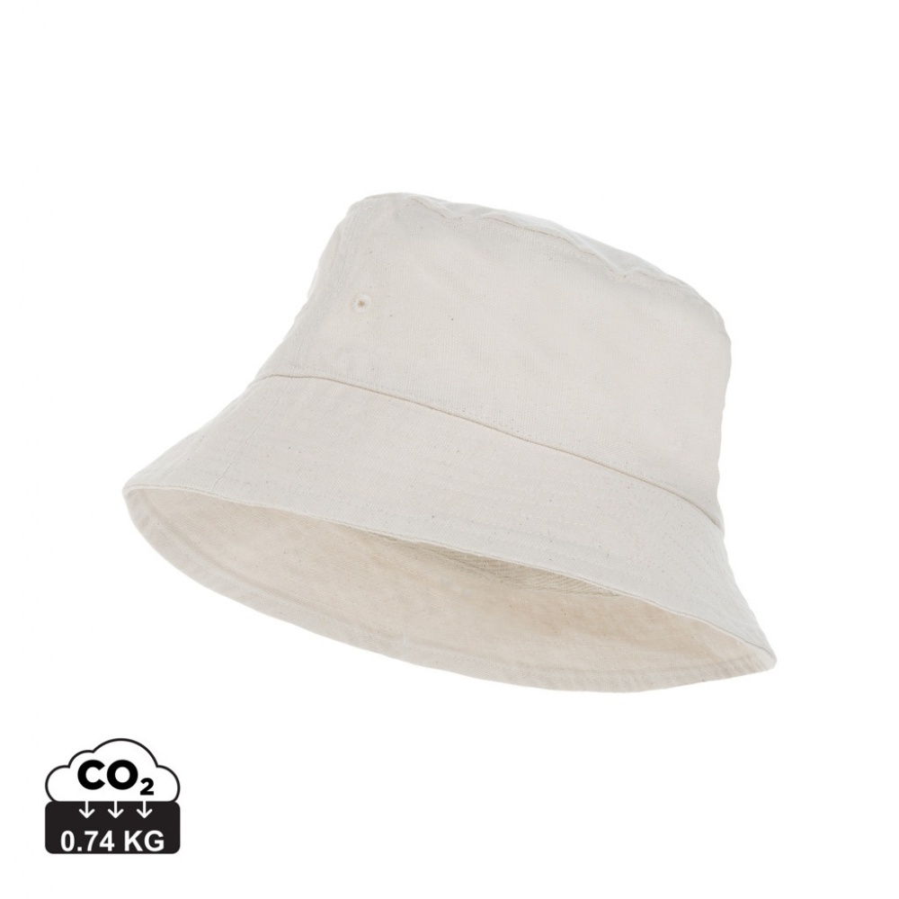 Logotrade promotional gifts photo of: Impact Aware™ 285 gsm rcanvas one size bucket hat undyed