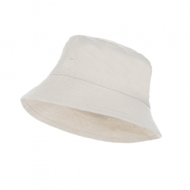 Logotrade promotional giveaway image of: Impact Aware™ 285 gsm rcanvas one size bucket hat undyed