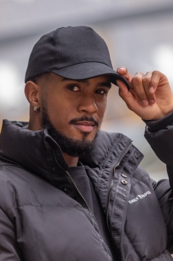 Logo trade advertising products picture of: Impact 5panel 280gr Recycled cotton cap with AWARE™ tracer