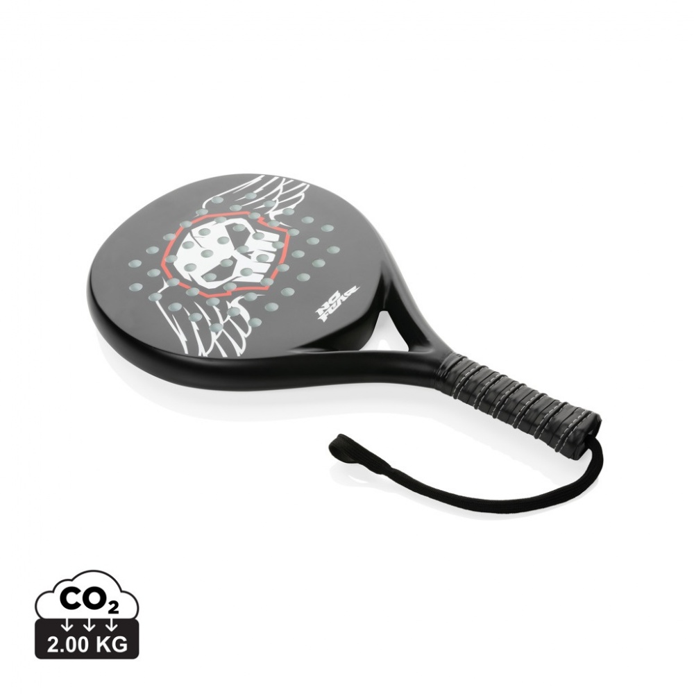 Logo trade promotional gifts picture of: No Fear Fiber Glass Padel Racket