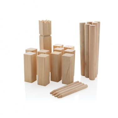 Logotrade promotional product picture of: Wooden kubb set
