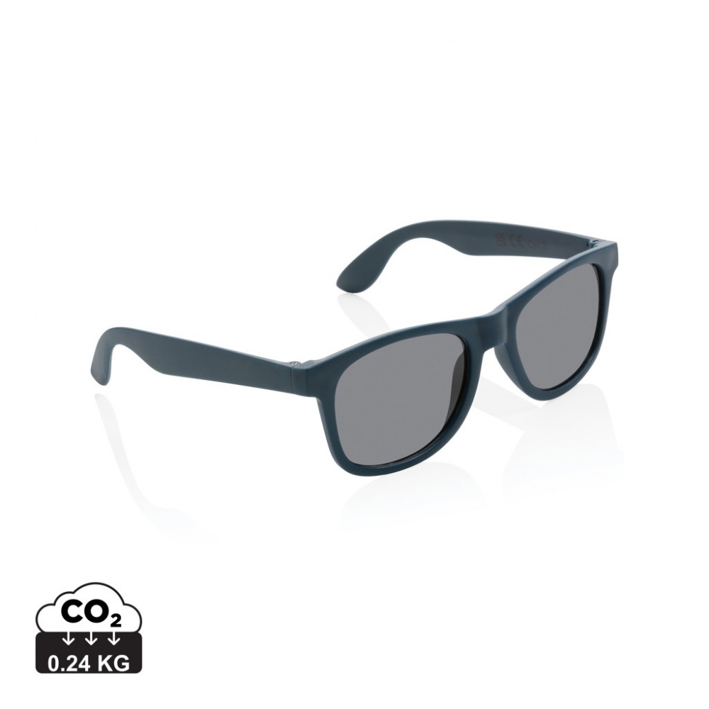 Logo trade promotional giveaways image of: RCS recycled PP plastic sunglasses