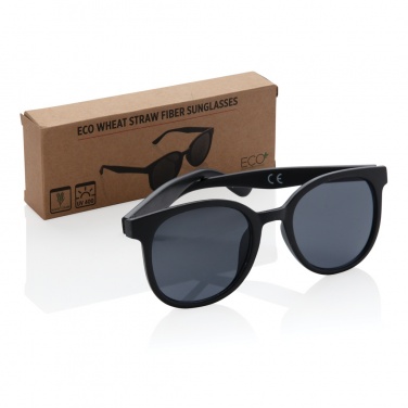 Logo trade promotional items image of: Wheat straw fibre sunglasses