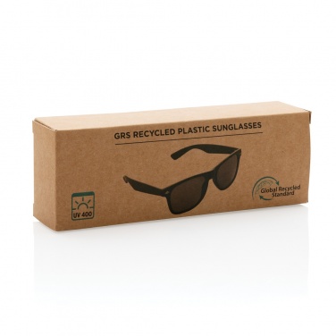 Logotrade corporate gift image of: GRS recycled PC plastic sunglasses