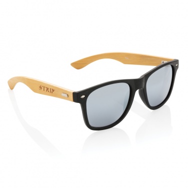 Logotrade promotional giveaways photo of: Bamboo and RCS recycled plastic sunglasses