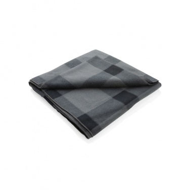 Logo trade promotional product photo of: Soft plaid fleece blanket