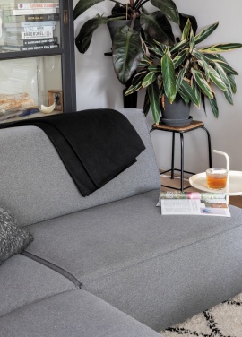 Logo trade promotional products picture of: Fleece blanket in pouch