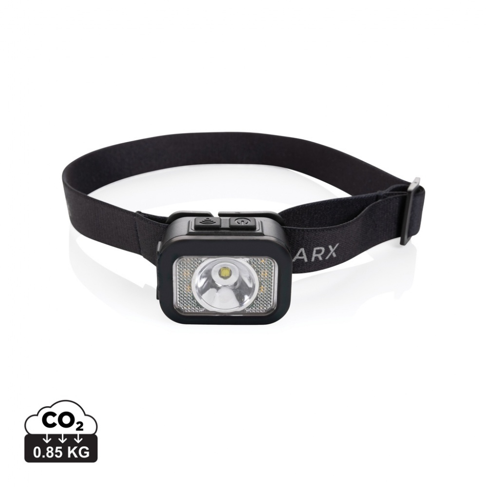 Logo trade advertising product photo of: Gear X RCS rPlastic heavy duty head torch