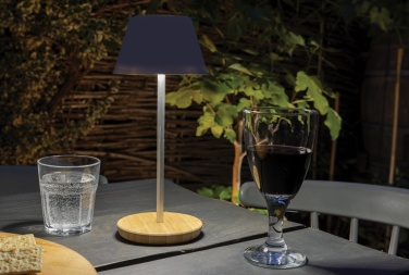Logotrade promotional merchandise picture of: Pure Glow RCS usb-rechargeable recycled plastic table lamp