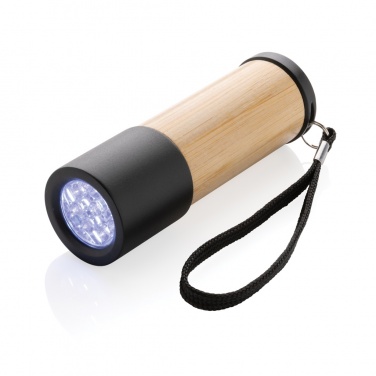 Logotrade promotional merchandise image of: Bamboo and RCS certfied recycled plastic torch