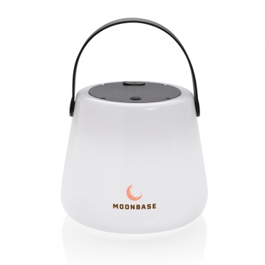 Logotrade promotional item image of: SolarGlow RCS recycled ABS USB-rechargeable outdoor light