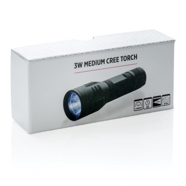 Logotrade promotional giveaways photo of: 3W medium CREE torch